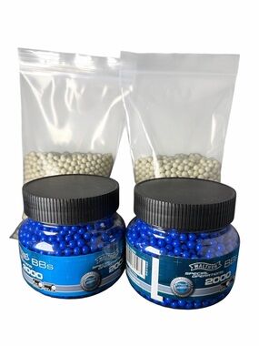 Walther 6mm 0.12g Airsoft Ammo BBs Special Operations Blue 2000pcs lot